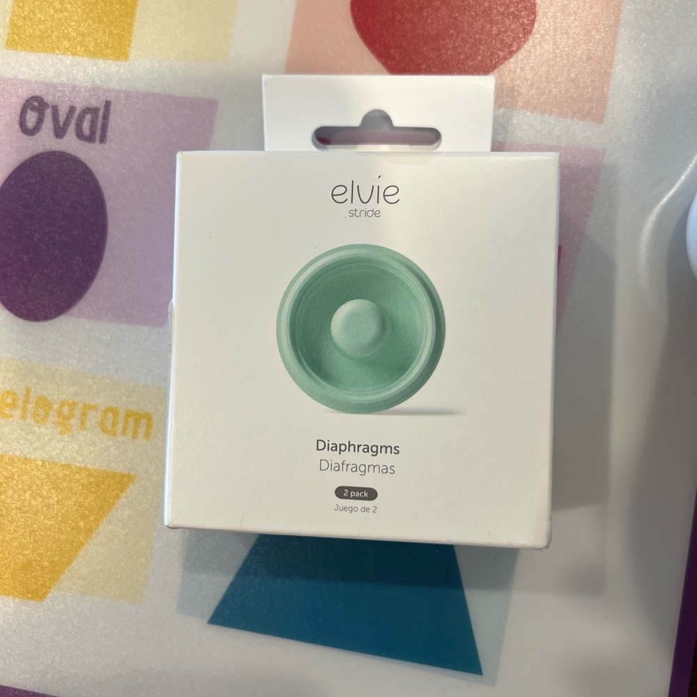Brand new Elvie stride diaphragms 2 pack